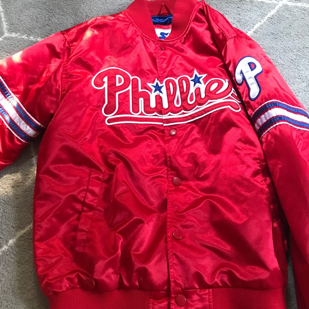 Philadelphia Phillies satin starter jacket